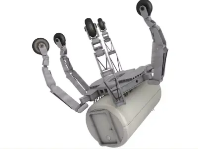 Lunar Rover Cargo Module Generic 3D model