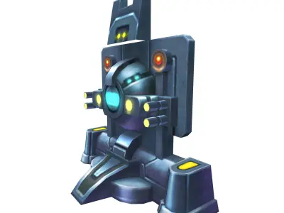 Wall Fortress - Normal Type 03 3D model