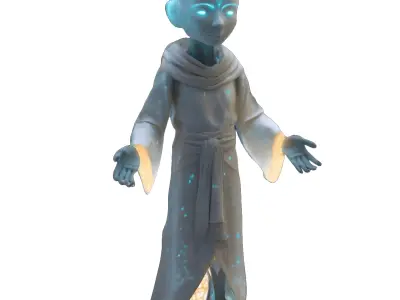 Fantastic Creatures Miniature Set 3D print model