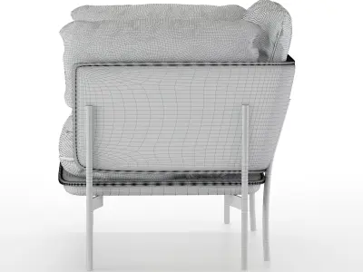 Cloud Lounge Chair 3D model