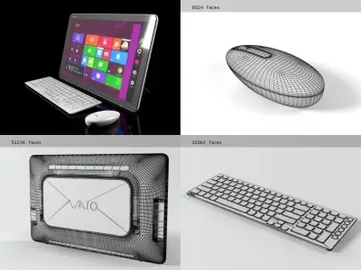 VAIO Tap 20 3D model