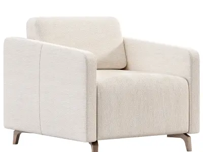 Leri Mini Armchair Low-poly 3D model