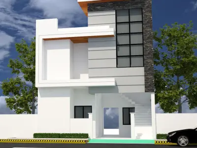 3D HOUSE MODEL ONLY-01 3D model