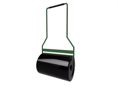 Lawn roller Low-poly 3D model