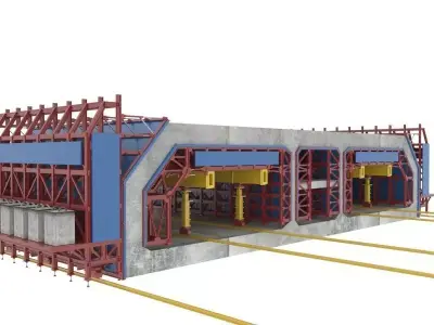 Tunnel Support 3D model