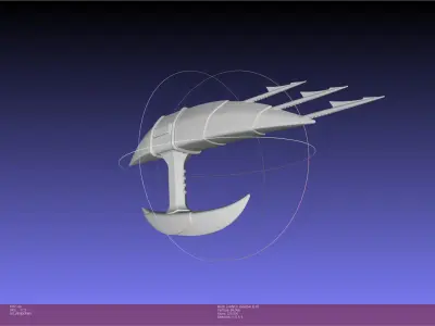 Predator Speargun Replica Printable Assembly 3D print model