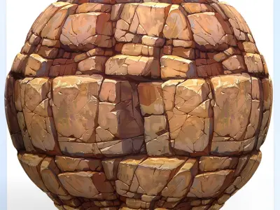 Stylized Wall Seamless Texture Texture 23