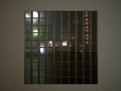 Skyscraper Building Facade 4096x4096 Texture