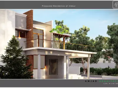 Modern Residence  3D model buy