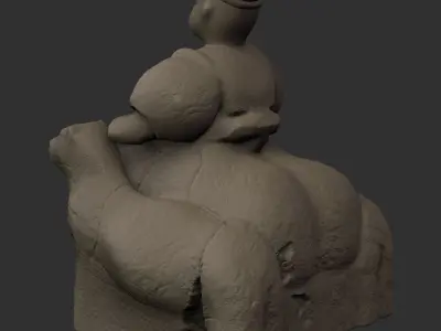 Cybele godness of nature 3D print model