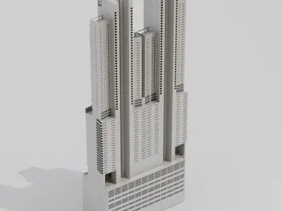 Lokhandwala Minerva Mumbai 3D model