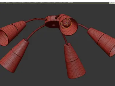 Sirius V6621 Low-poly 3D model