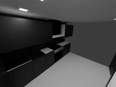 3D-designer Low-poly 3D model