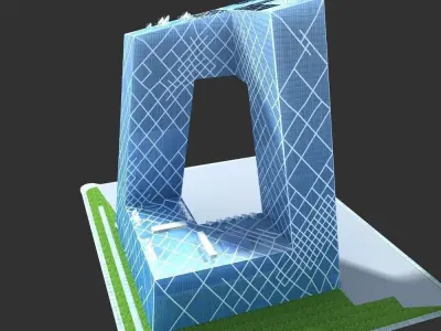 CCTV Main Building 3D model