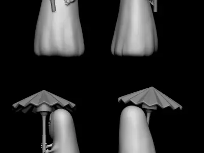 Kaonashi Spirited Away 3D print model