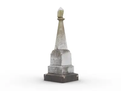Grave Monument 3D model