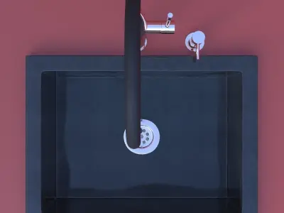 Wash Basin 3D model get