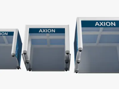 Tents Cube inflatable Axion 3D model