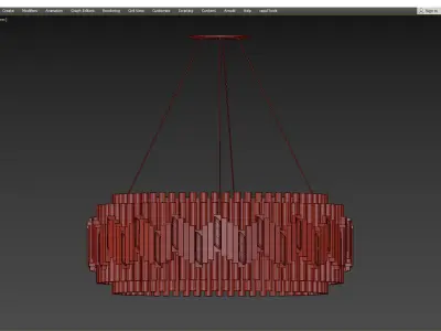 TEAM ROMB Low-poly 3D model