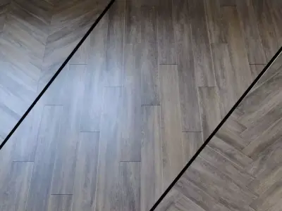 Laminate Ter Hurne Classic Line Gray-White Planed Oak 1432 3D model