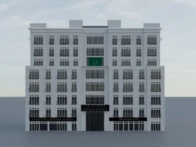 Building Architecture 3D model purchase