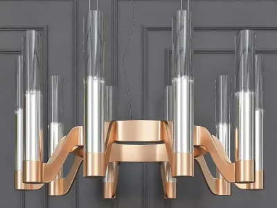 Flex Chandelier 3D model