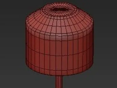 Pendant chandelier 3D model