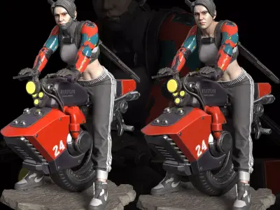 Brenda kuton figure 3D print model