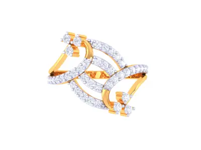 Women Ring Render 3dm STL OBJ FBX Details  3D print model 3