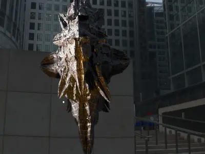 Independence Day inspired ship collection 1  3D model