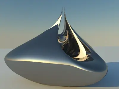 Modern Sculpture 3D model