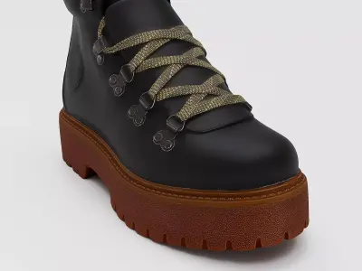 TIMBERLAND Stone Street Mid Black 3D model