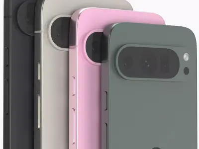 Google Pixel 9 Pro All collors 3D model