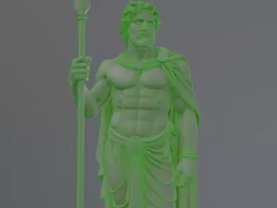 ancient greek statue 3D model