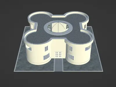 Modern house 2 3D model