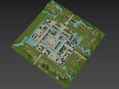City of suzhou 3D model