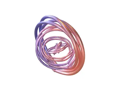Abstract Shape v8 005 Low-poly 3D model