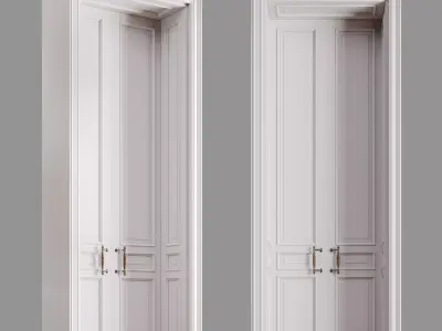 Classic door 3D model