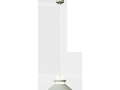 Chandelier Naos beige 40 3D model