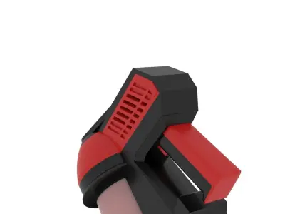 Electric Broom 3D model