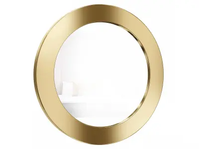 Mirror in a metal frame GZ-M1097 3D model