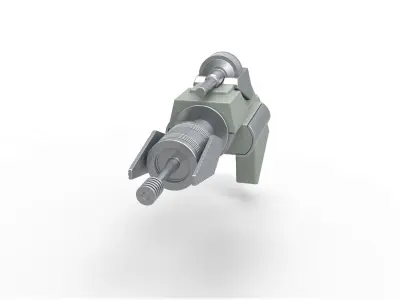 Klingon Disruptor from Star Trek The Original series 3D model