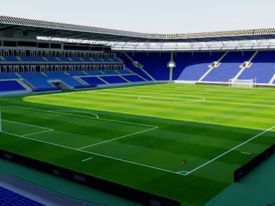 Dnipro-Arena Ukraine 3D model