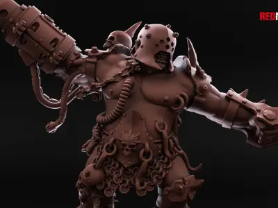 Pack of Abhuman Giants - Heretics 3D print model