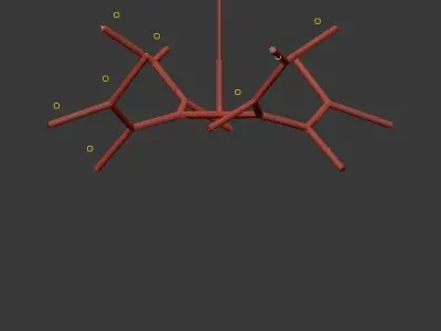 Kryptonite Chandelier 3D model