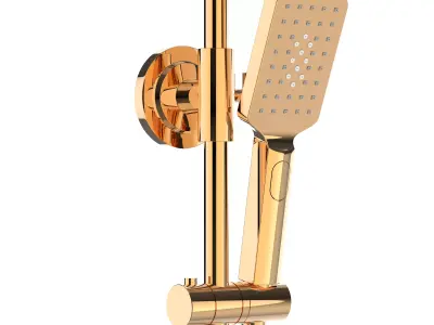 Shower Unit with Display 3D model