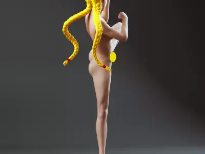 Cammy - Street Fighter 3D print model