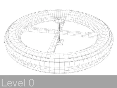 Space Station - The Ring 3D model