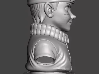 Kid Naruto Uzumaki Bust Free 3D print model