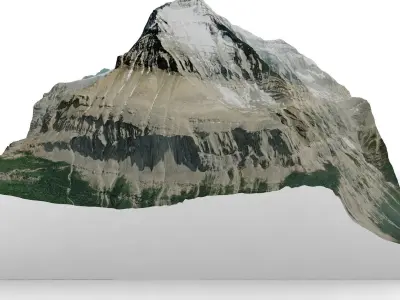 Mount Robson  3D model
